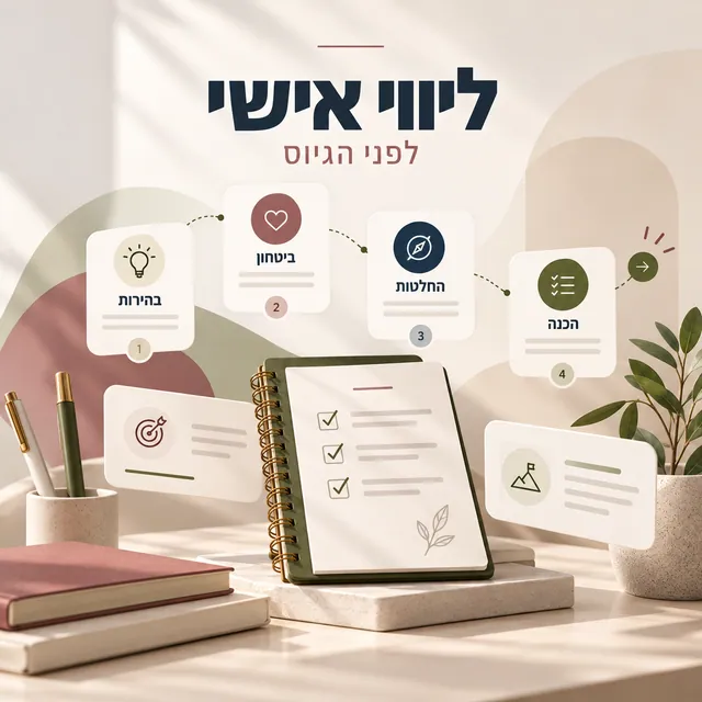 ליווי אישי · לפני הגיוס